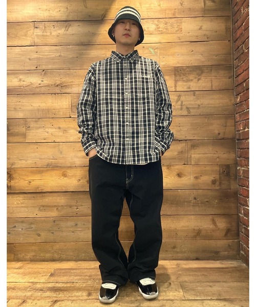 XLARGE（エクストララージ）の「EMBROIDERY L/S BD CHECK SHIRT