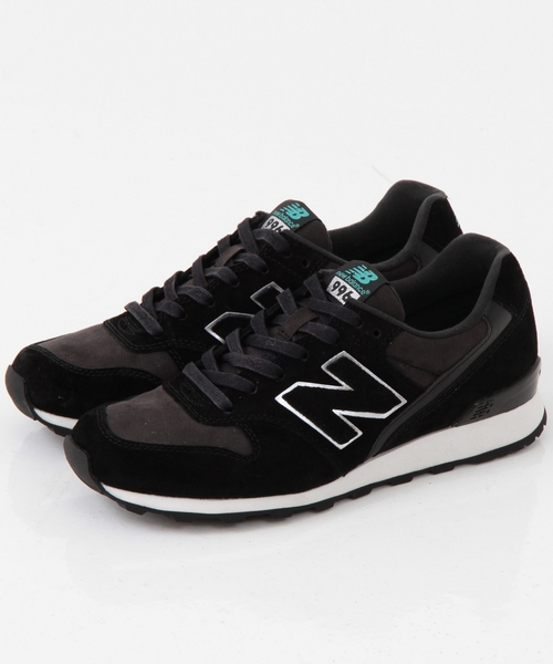 Another Edition（アナザーエディション）の「ニューバランスWR996/BC NB WR996 MTL N（スニーカー・レディース・ホワイト/ブラック・24.5/22.5/23.5）」の2枚目の写真