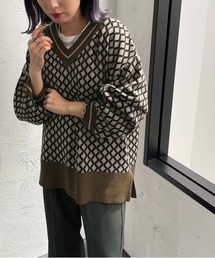 ジャガードニットトップス【ZOZOTOWN限定アイテム】