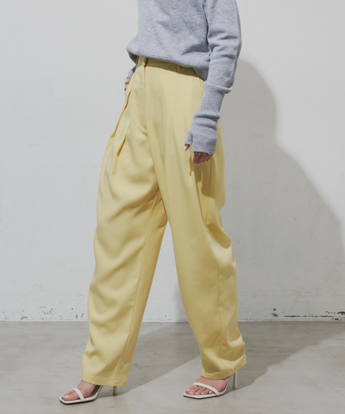 セール】ツイルタックパンツ（スラックス）｜Aunt Marie's（アント