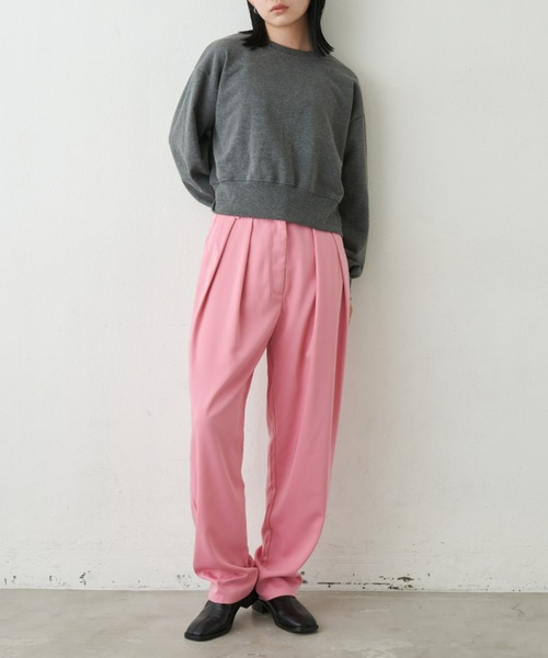 A.M【商品によりお値下げ可能】様☆専用ページ セール】ツイルタックパンツ（スラックス）｜Aunt Marie's（アント