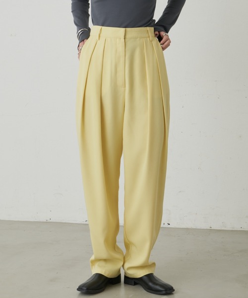 ma♡出品 セール】ツイルタックパンツ（スラックス）｜Aunt Marie's