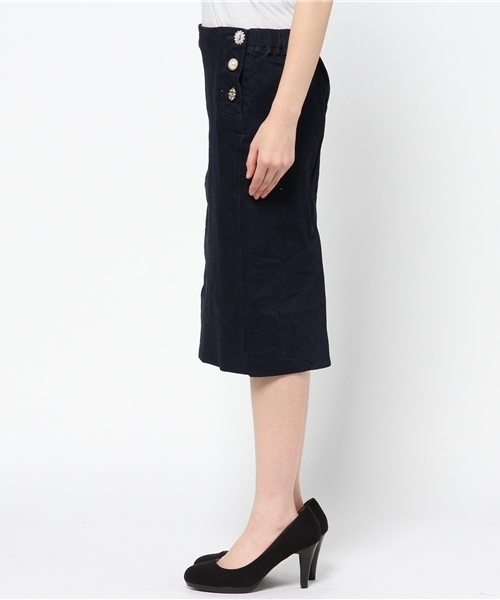 BEARDSLEY（ビアズリー）の「デニムタイトスカート（スカート・レディース・インディゴブルー・FREE）」の9枚目の写真