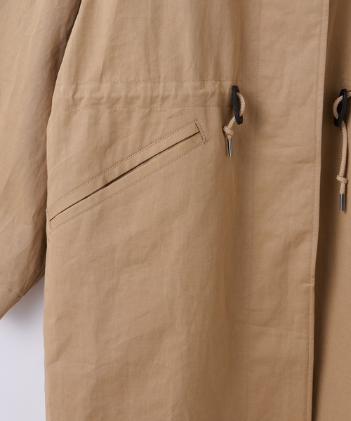 【新品】So_lemn ソレム　コットンリネンM-65モッズコート So_lemn（ソレム）の「【So_lemn/ソレム】コットンリネンM-65モッズ