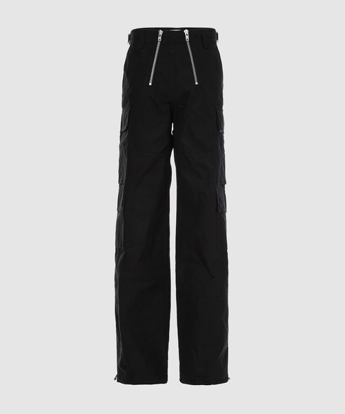 GmbH(ゲーエムベーハー)の「Woven CARGO TROUSER WITH DOUBLE ZIPS(その他パンツ・メンズ・ブラック・34/32)」の1枚目の写真