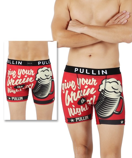 激安の注文 セール Pullin プルイン Fashion2 メンズ ロングボクサーパンツ ボクサーパンツ Crazy Ferret クレイジーフェレット のファッション 限定二枚目50 Off Bmti Uz