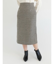 Te chichi | チェックアソートタイトスカート(スカート)