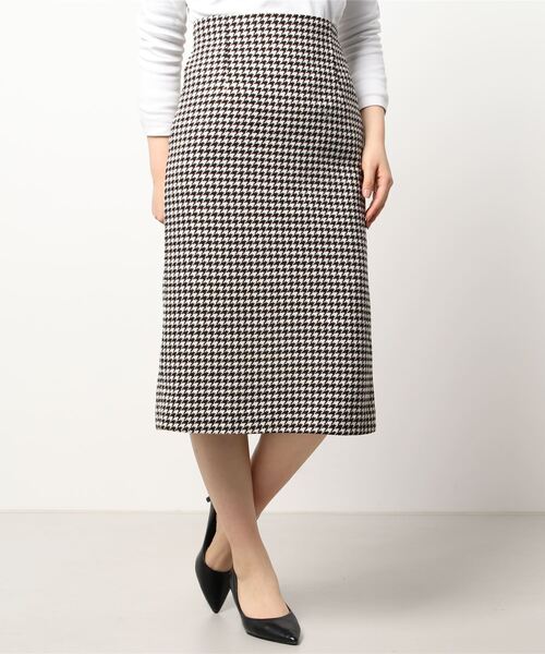 Te chichi（テチチ）の「チェックアソートタイトスカート（スカート・レディース・ブラック/オフホワイト・SMALL/MEDIUM）」の5枚目の写真