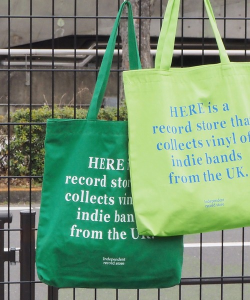 tiptop（ティップトップ）の「カラーロゴトートバッグ（トートバッグ・レディース・オフホワイト/オレンジ/グリーン/ライトグリーン/ライトピンク/ブルー・FREE）」の3枚目の写真