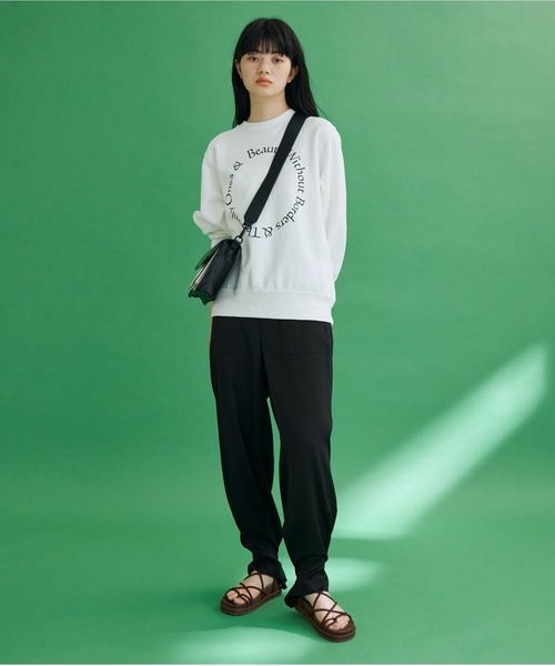ADAM ET ROPE'(アダムエロペ)の「【アウトレット店舗・WEB限定】コードストラップスポサン(サンダル・レディース・ベージュ/ブラウン/ブラック・38/37/36)」の20枚目の写真