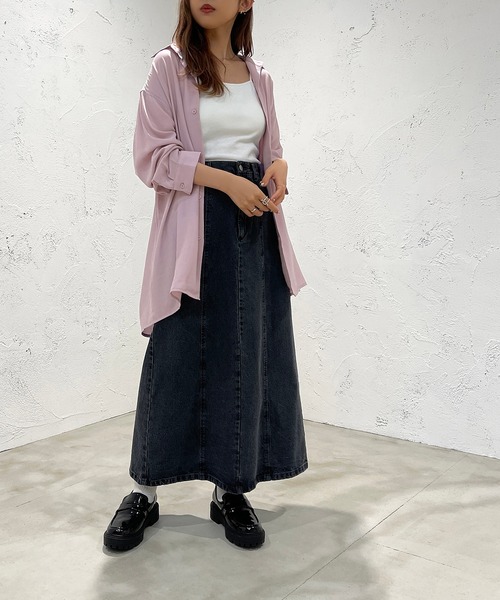 apres jour mignon（アプレジュールミニョン）の「カップ付きインナー【ZOZOTOWN限定アイテム】（キャミソール・レディース・ブラック/オフホワイト/ライトベージュ・X-LARGE/フリー）」の7枚目の写真