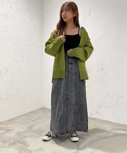 apres jour mignon（アプレジュールミニョン）の「カップ付きインナー【ZOZOTOWN限定アイテム】（キャミソール・レディース・ブラック/オフホワイト/ライトベージュ・X-LARGE/フリー）」の11枚目の写真