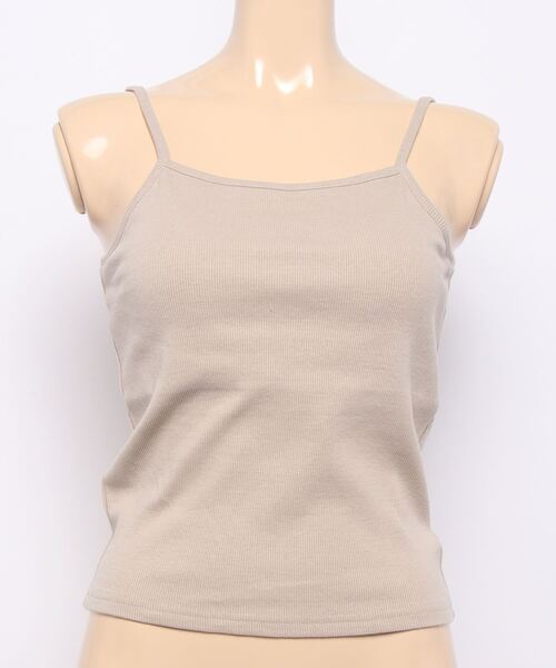 apres jour mignon（アプレジュールミニョン）の「カップ付きインナー【ZOZOTOWN限定アイテム】（キャミソール・レディース・ブラック/オフホワイト/ライトベージュ・X-LARGE/フリー）」の16枚目の写真