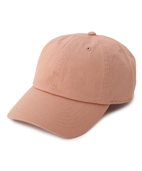 OPAQUE.CLIP（オペークドットクリップ）の「◆Newhattan　コットンツイルキャップ（キャップ・レディース・ライトベージュ/ライトオレンジ系/チャコールグレー/ブラック・00）」の4枚目の写真