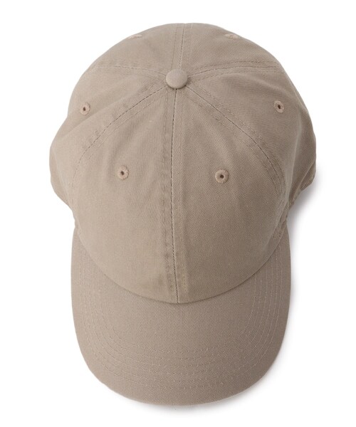 OPAQUE.CLIP（オペークドットクリップ）の「◆Newhattan　コットンツイルキャップ（キャップ・レディース・ライトベージュ/ライトオレンジ系/チャコールグレー/ブラック・00）」の11枚目の写真