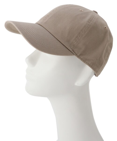 OPAQUE.CLIP（オペークドットクリップ）の「◆Newhattan　コットンツイルキャップ（キャップ・レディース・ライトベージュ/ライトオレンジ系/チャコールグレー/ブラック・00）」の9枚目の写真