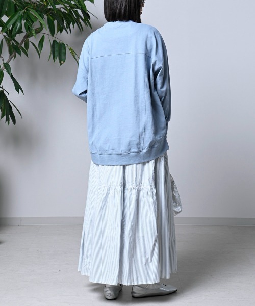 LUPILIEN(ルピリアン)の「【LUPILIEN】カバーオール風カーディガン(カーディガン/ボレロ・レディース・ブラック/オフホワイト/サックスブルー・FREE)」の16枚目の写真