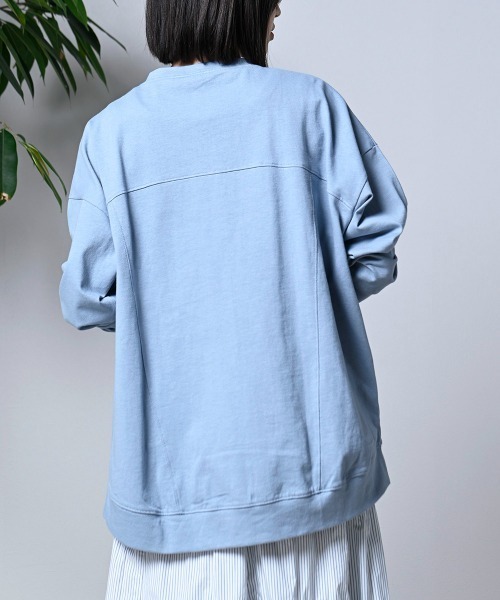 LUPILIEN(ルピリアン)の「【LUPILIEN】カバーオール風カーディガン(カーディガン/ボレロ・レディース・ブラック/オフホワイト/サックスブルー・FREE)」の18枚目の写真