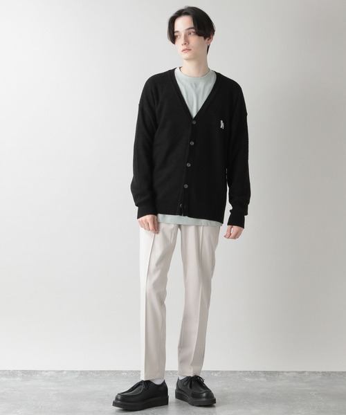 RAGEBLUE（レイジブルー）の「スムースコットン/ルーズシルエットロンT（Tシャツ/カットソー・メンズ・ホワイト/ブラック/パープル/グリーン・MEDIUM/LARGE）」の7枚目の写真