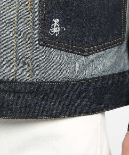 Dessin(デッサン)の「デニムジャケット(ブルゾン・メンズ・ネイビー・03/02)」の9枚目の写真