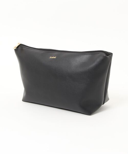 Te chichi（テチチ）の「バンブーハンドル合皮トートバッグ（トートバッグ・レディース・モカ/オフホワイト/ブラック・ﾌﾘ-）」の5枚目の写真