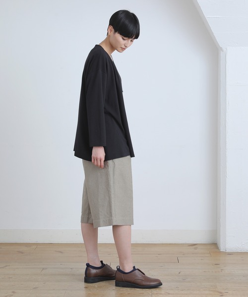 Plantation(プランテーション)の「BIZEN PAPERカルゼ / パンツ / (O)(その他パンツ・レディース・ベージュ/オフホワイト・M size)」の18枚目の写真