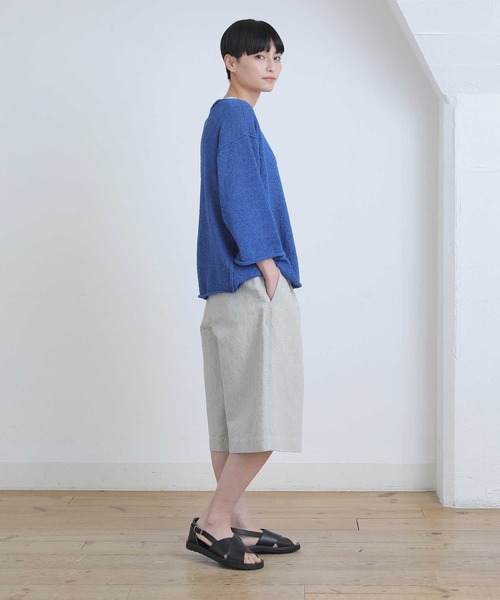 Plantation(プランテーション)の「BIZEN PAPERカルゼ / パンツ / (O)(その他パンツ・レディース・ベージュ/オフホワイト・M size)」の13枚目の写真