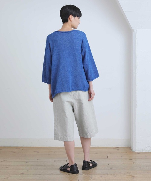 Plantation(プランテーション)の「BIZEN PAPERカルゼ / パンツ / (O)(その他パンツ・レディース・ベージュ/オフホワイト・M size)」の15枚目の写真