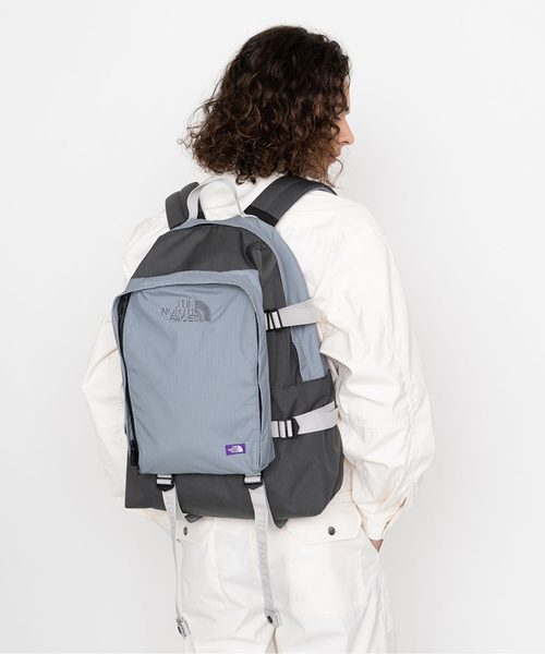 THE NORTH FACE PURPLE LABEL（ザ ノースフェイス パープルレーベル）の「【THE NORTH FACE PPL/ パープルレーベル】CORDURA NYLON DAY PACK（バックパック/リュック・メンズ・ブラック/グレー・FREE）」の2枚目の写真