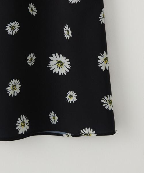 CITEN（シテン）の「＜CITEN（シテン）＞デイジープリント ナロースカート（スカート・レディース・ターコイズブルー/ブラック・M/S）」の6枚目の写真