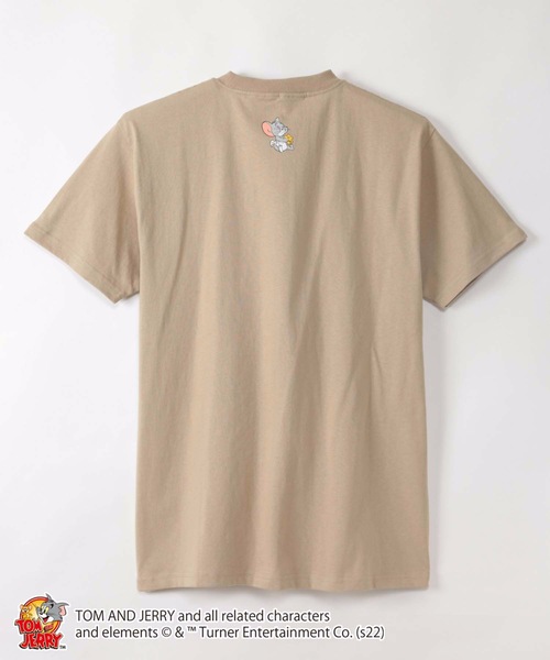 Tom＆Jerry（トムアンドジェリー）の「【OUTDOOR PRODUCTS/アウトドアプロダクツ】【TOM&JERRY/ トムとジェリー 】オリジナルデザインTシャツ（Tシャツ/カットソー・メンズ・ダークグリーン/ホワイト/ベージュ系その他/スミクロ/ホワイト系その他/ブルー/アイボリー/ベージュ/その他/ピンク系その他・X-LARGE/SMALL/LARGE/MEDIUM）」の15枚目の写真