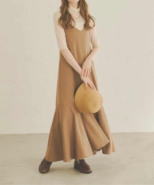 Ambre Neige(アンブルネージュ)の「シアー半袖トップス/【WEB/EC限定商品】(Tシャツ/カットソー・レディース・ブラック/ライトグリーン/アイボリー/ダークブラウン/モカ・FREE)」の9枚目の写真