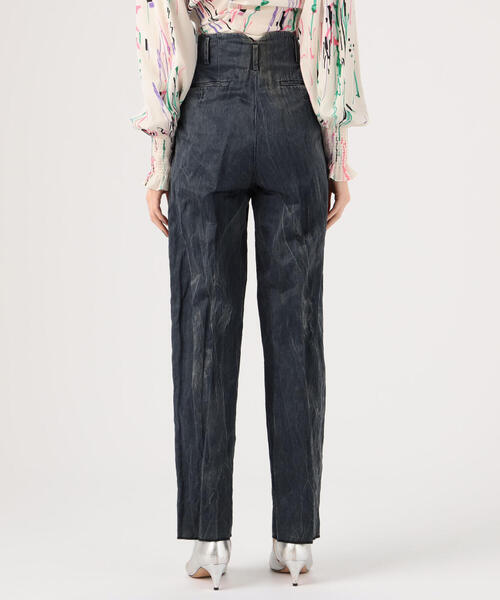 TOMORROWLAND (トゥモローランド)の「GOLDEN GOOSE DELUXE BRAND SALLY タックテーパードパンツ(その他パンツ・レディース・ダークブルー・XXS)」の5枚目の写真