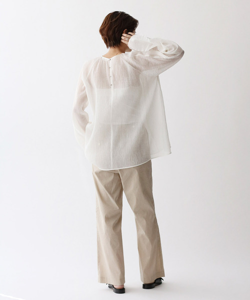 IENA(イエナ)の「chere iena ETIQUE パンツ(その他パンツ・レディース・ベージュ・38/36/34)」の8枚目の写真
