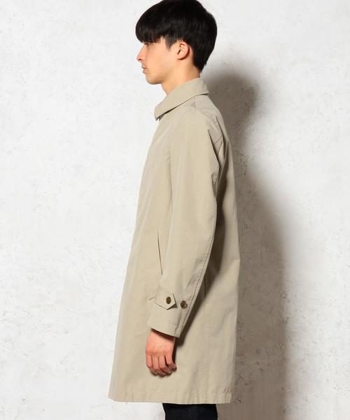 green label relaxing(グリーンレーベルリラクシング)の「【WEB限定】★★HI/CO/WE WASHED ステンカラーコート GLSS(ステンカラーコート・メンズ・ロイヤルブルー/ベージュ/ネイビー・LARGE/X-SMALL/SMALL/X-LARGE/MEDIUM)」の15枚目の写真
