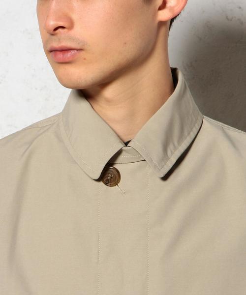 green label relaxing(グリーンレーベルリラクシング)の「【WEB限定】★★HI/CO/WE WASHED ステンカラーコート GLSS(ステンカラーコート・メンズ・ロイヤルブルー/ベージュ/ネイビー・LARGE/X-SMALL/SMALL/X-LARGE/MEDIUM)」の17枚目の写真