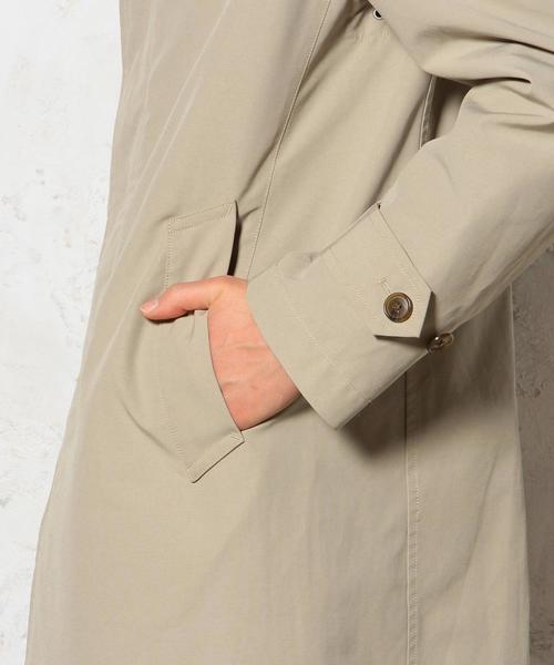 green label relaxing(グリーンレーベルリラクシング)の「【WEB限定】★★HI/CO/WE WASHED ステンカラーコート GLSS(ステンカラーコート・メンズ・ロイヤルブルー/ベージュ/ネイビー・LARGE/X-SMALL/SMALL/X-LARGE/MEDIUM)」の18枚目の写真