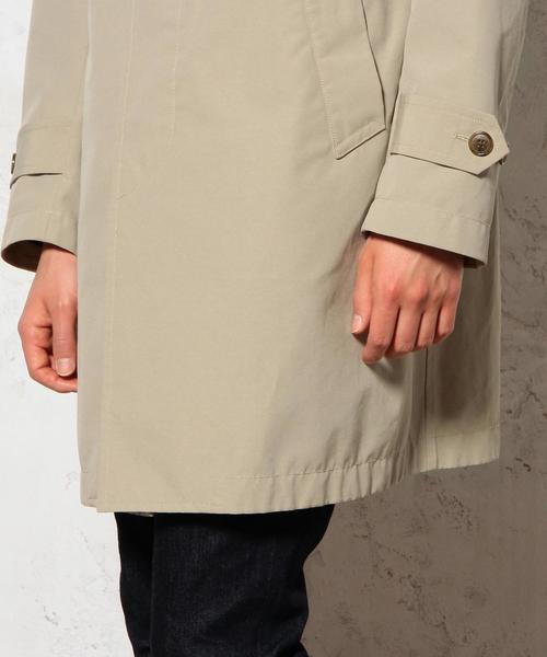 green label relaxing(グリーンレーベルリラクシング)の「【WEB限定】★★HI/CO/WE WASHED ステンカラーコート GLSS(ステンカラーコート・メンズ・ロイヤルブルー/ベージュ/ネイビー・LARGE/X-SMALL/SMALL/X-LARGE/MEDIUM)」の19枚目の写真