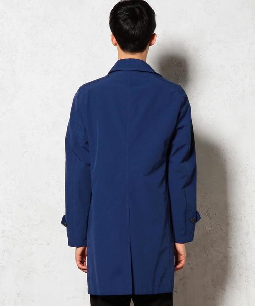 green label relaxing(グリーンレーベルリラクシング)の「【WEB限定】★★HI/CO/WE WASHED ステンカラーコート GLSS(ステンカラーコート・メンズ・ロイヤルブルー/ベージュ/ネイビー・LARGE/X-SMALL/SMALL/X-LARGE/MEDIUM)」の10枚目の写真