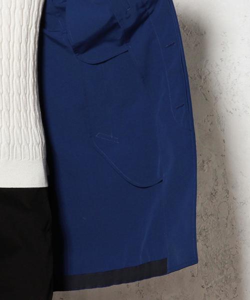 green label relaxing(グリーンレーベルリラクシング)の「【WEB限定】★★HI/CO/WE WASHED ステンカラーコート GLSS(ステンカラーコート・メンズ・ロイヤルブルー/ベージュ/ネイビー・LARGE/X-SMALL/SMALL/X-LARGE/MEDIUM)」の12枚目の写真