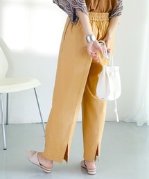フレンチリネンストレッチパンツ