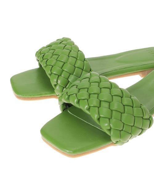 fifth（フィフス）の「【スタイリストレコメンド】メッシュフラットサンダル（サンダル・レディース・ホワイト/ブラウン/グリーン・22.5cm/23.5cm/24.5cm/23.0cm/24.0cm/25.0cm）」の5枚目の写真