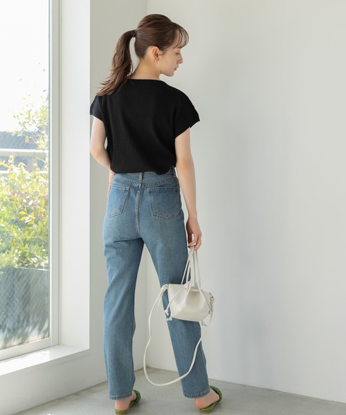 fifth（フィフス）の「【スタイリストレコメンド】メッシュフラットサンダル（サンダル・レディース・ホワイト/ブラウン/グリーン・22.5cm/23.5cm/24.5cm/23.0cm/24.0cm/25.0cm）」の8枚目の写真