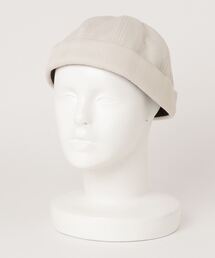 Fabulous | fabulous ヘリンボンフィッシャーマンキャップ ロールキャップ ツバなし(ニットキャップ/ビーニー)
