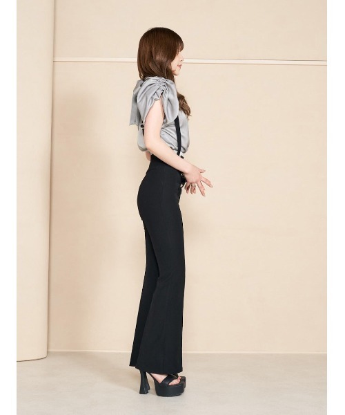 Darich（ダーリッチ）の「フラップサスペンダーパンツ（その他パンツ・レディース・ピンク/アイボリー/ブラック・S/M）」の16枚目の写真