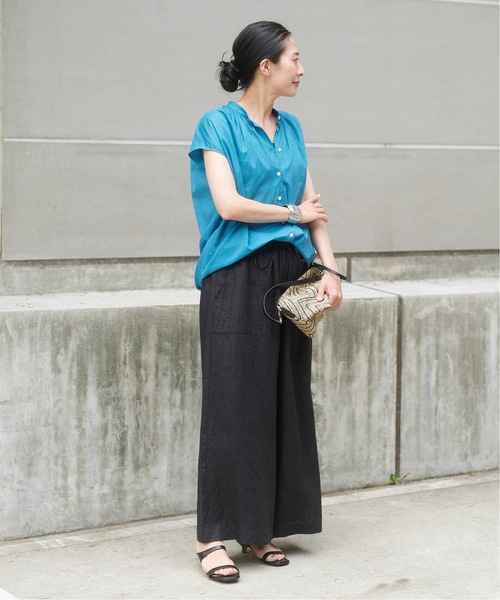 JOURNAL STANDARD(ジャーナルスタンダード)の「《追加2》80ローンタックシャツ(シャツ/ブラウス・レディース・ブラック/ブラウン/ブルー系その他/ブラック系その他・FREE)」の22枚目の写真