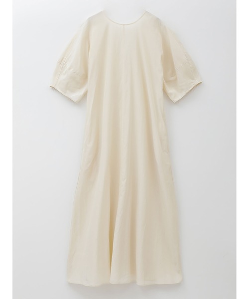 enchainement（アンシェヌマン）の「Cupra Typewriter Dress（シャツワンピース・レディース・ダークブラウン/オフホワイト/グリーン・フリー）」の4枚目の写真