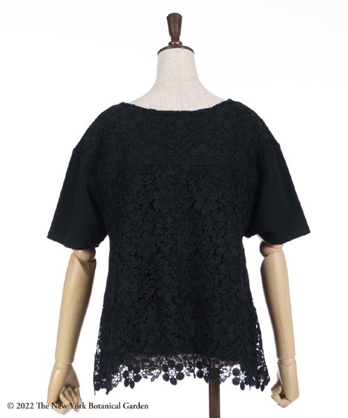 axes femme(アクシーズファム)の「ボタニカルガーデンTシャツ(Tシャツ/カットソー・レディース・カーキ/ブラック/ホワイト・FREE)」の15枚目の写真