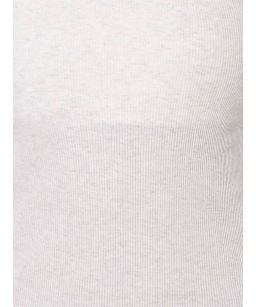 Ungrid(アングリッド)の「オーガニックコットンテレコロングスリーブTee(Tシャツ/カットソー・レディース・アイボリー/ブラック・FREE)」の14枚目の写真