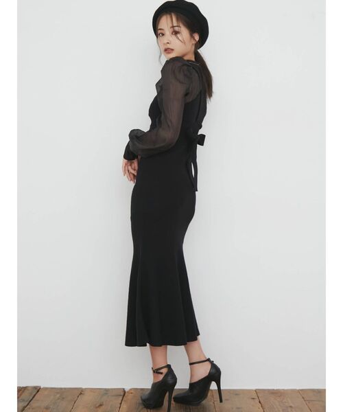 RESEXXY（リゼクシー）の「フェイクウールベレー帽（ハンチング/ベレー帽・レディース・ブラック/ベージュ・FREE）」の13枚目の写真